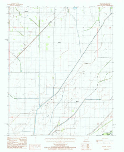 United States Geological Survey Mounds, AR-MO (1984, 24000-Scale) digital map