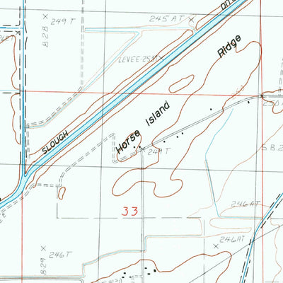United States Geological Survey Mounds, AR-MO (1984, 24000-Scale) digital map