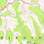 United States Geological Survey Moundsville, WV-OH (1960, 24000-Scale) digital map