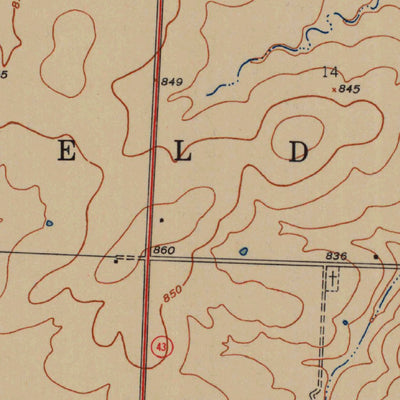 United States Geological Survey Moundville, MO (1942, 24000-Scale) digital map