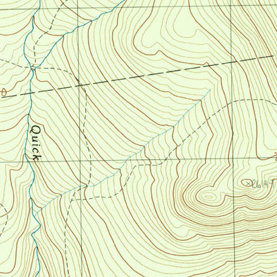 United States Geological Survey Mount Abraham, ME (1984, 24000-Scale) digital map