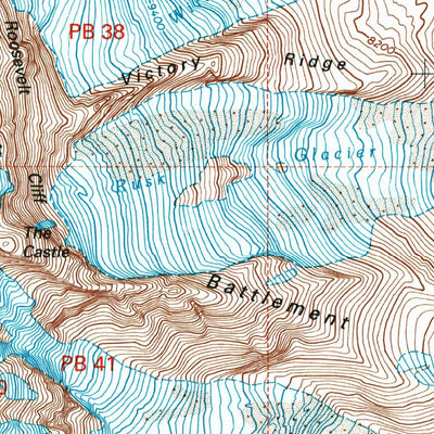 United States Geological Survey Mount Adams East, WA (1998, 24000-Scale) digital map