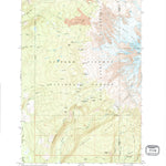 United States Geological Survey Mount Adams West, WA (1970, 24000-Scale) digital map