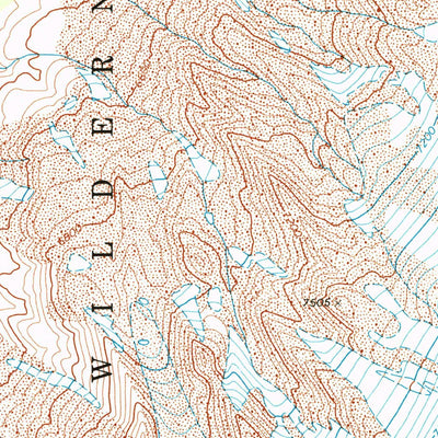 United States Geological Survey Mount Adams West, WA (1970, 24000-Scale) digital map
