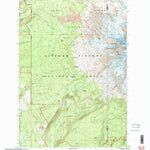 United States Geological Survey Mount Adams West, WA (1998, 24000-Scale) digital map