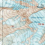 United States Geological Survey Mount Adams West, WA (1998, 24000-Scale) digital map