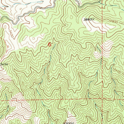 United States Geological Survey Mount Adelaide, CA (1972, 24000-Scale) digital map