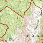 United States Geological Survey Mount Aire, UT (1998, 24000-Scale) digital map
