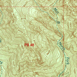 United States Geological Survey Mount Aire, UT (1998, 24000-Scale) digital map