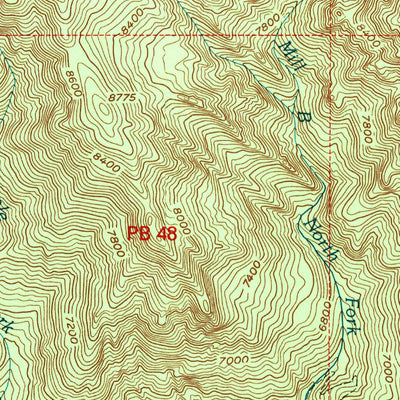 United States Geological Survey Mount Aire, UT (1998, 24000-Scale) digital map