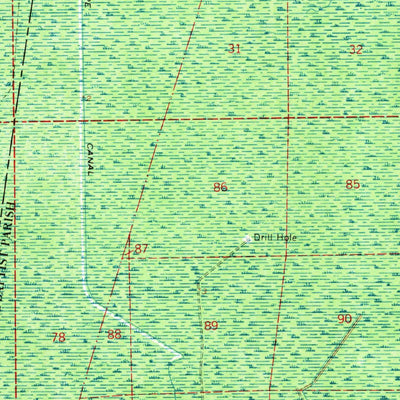 United States Geological Survey Mount Airy, LA (1962, 62500-Scale) digital map