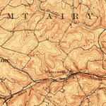 United States Geological Survey Mount Airy, MD (1909, 62500-Scale) digital map
