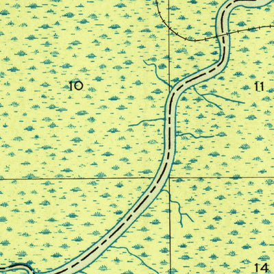 United States Geological Survey Mount Airy NW, LA (1946, 31680-Scale) digital map