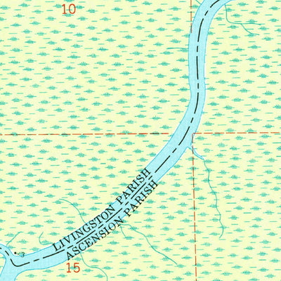 United States Geological Survey Mount Airy NW, LA (1962, 24000-Scale) digital map