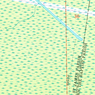 United States Geological Survey Mount Airy NW, LA (1962, 24000-Scale) digital map