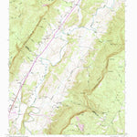 United States Geological Survey Mount Airy, TN (1946, 24000-Scale) digital map