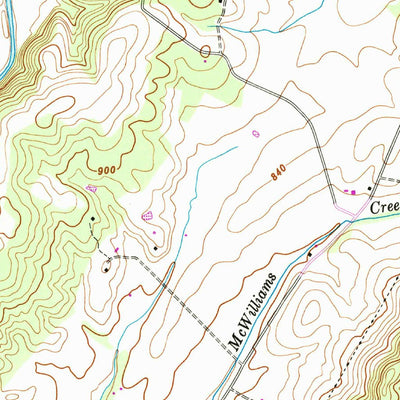 United States Geological Survey Mount Airy, TN (1946, 24000-Scale) digital map