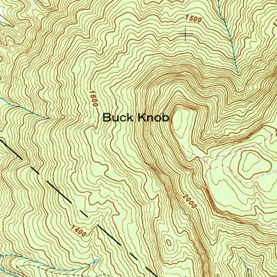 United States Geological Survey Mount Airy, TN (1946, 24000-Scale) digital map
