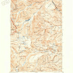 United States Geological Survey Mount Aix, WA (1904, 125000-Scale) digital map