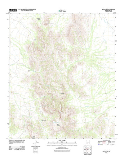 Mount Ajo, AZ (2011, 24000-Scale) Preview 1