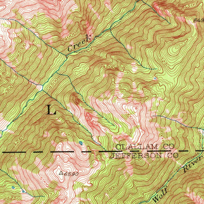 United States Geological Survey Mount Angeles, WA (1944, 62500-Scale) digital map