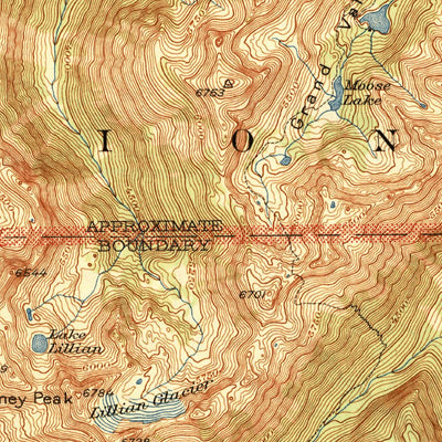 United States Geological Survey Mount Angeles, WA (1946, 62500-Scale) digital map