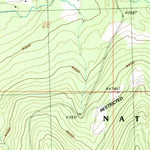 United States Geological Survey Mount Annie, WA (1988, 24000-Scale) digital map
