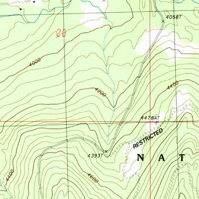 United States Geological Survey Mount Annie, WA (1988, 24000-Scale) digital map