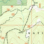 United States Geological Survey Mount Annie, WA (2001, 24000-Scale) digital map