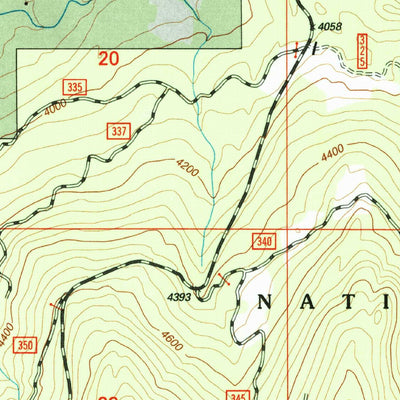 United States Geological Survey Mount Annie, WA (2001, 24000-Scale) digital map