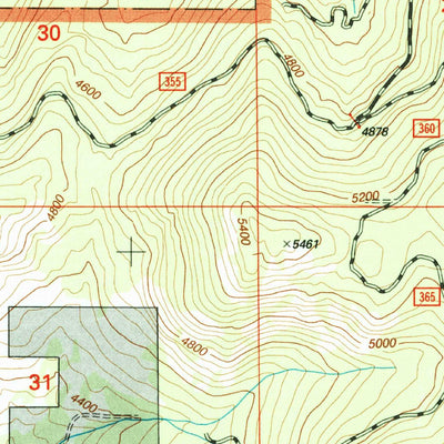 United States Geological Survey Mount Annie, WA (2001, 24000-Scale) digital map