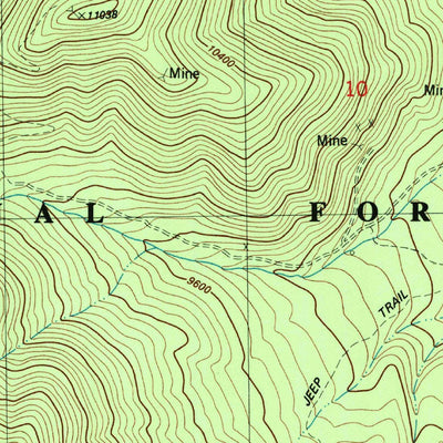 United States Geological Survey Mount Antero, CO (1983, 24000-Scale) digital map