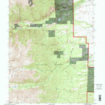 United States Geological Survey Mount Antero, CO (1994, 24000-Scale) digital map