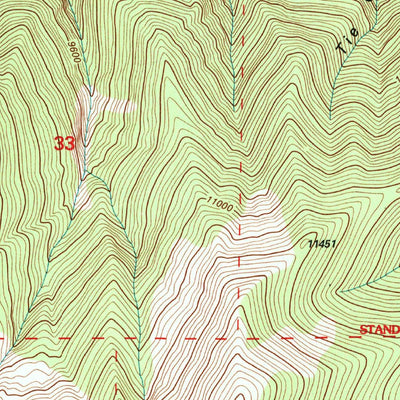 United States Geological Survey Mount Antero, CO (1994, 24000-Scale) digital map