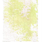 United States Geological Survey Mount Ardivey, NV (1980, 24000-Scale) digital map