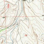 United States Geological Survey Mount Arter SE, WY (1991, 24000-Scale) digital map