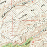 United States Geological Survey Mount Arter SE, WY (1991, 24000-Scale) digital map