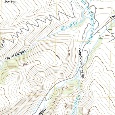 United States Geological Survey Mount Arter SE, WY (2021, 24000-Scale) digital map