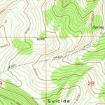 United States Geological Survey Mount Arter, WY (1953, 24000-Scale) digital map