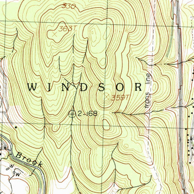 United States Geological Survey Mount Ascutney, NH-VT (1984, 25000-Scale) digital map