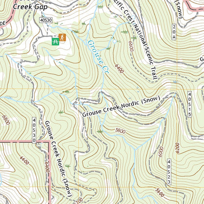 United States Geological Survey Mount Ashland, OR (2020, 24000-Scale) digital map