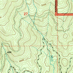 United States Geological Survey Mount Ashland, OR-CA (1998, 24000-Scale) digital map