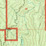 United States Geological Survey Mount Ashland, OR-CA (1998, 24000-Scale) digital map
