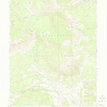 United States Geological Survey Mount Axtell, CO (1961, 24000-Scale) digital map