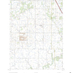 United States Geological Survey Mount Ayr, IN (2022, 24000-Scale) digital map