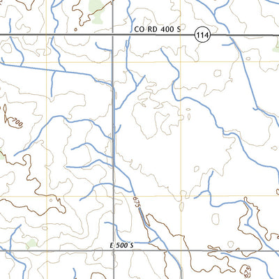 United States Geological Survey Mount Ayr, IN (2022, 24000-Scale) digital map