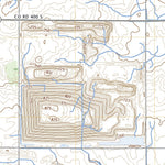 United States Geological Survey Mount Ayr, IN (2022, 24000-Scale) digital map