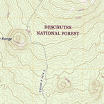 United States Geological Survey Mount Bachelor, OR (2020, 24000-Scale) digital map