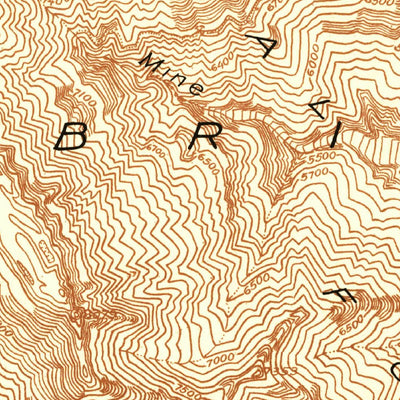 United States Geological Survey Mount Baden-Powell, CA (1936, 24000-Scale) digital map