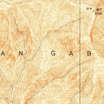 United States Geological Survey Mount Baden-Powell, CA (1940, 24000-Scale) digital map